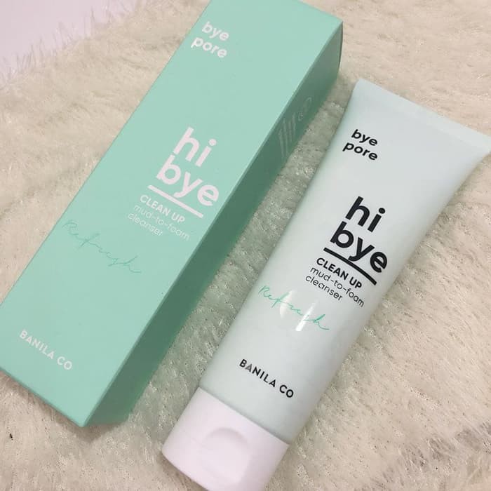 Sữa Rửa Mặt Banila Co Hi Bye Clean Up Mud-To-Foam Cleanser 120ml