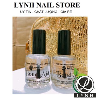Kiềm dầu, Khử dầu móng, dưỡng móng Bond Aid - Khử dầu móng trước khi sơn gel 15ml