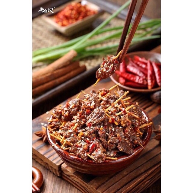 Thịt gà xiên cay 💥ngon tụt lưỡi💥