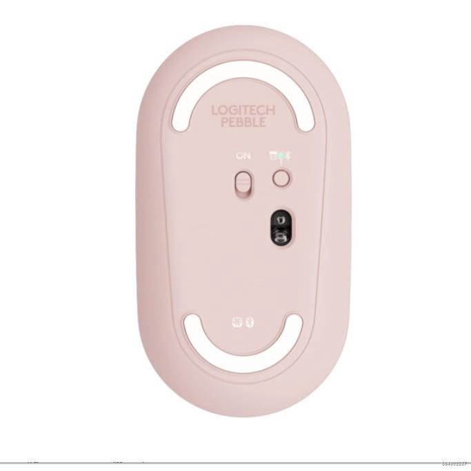 ∈❃┅Chuột máy tính Logitech PEBBLE M350 mỏng nhẹ không dây kết nối Bluetooth 1000DPI