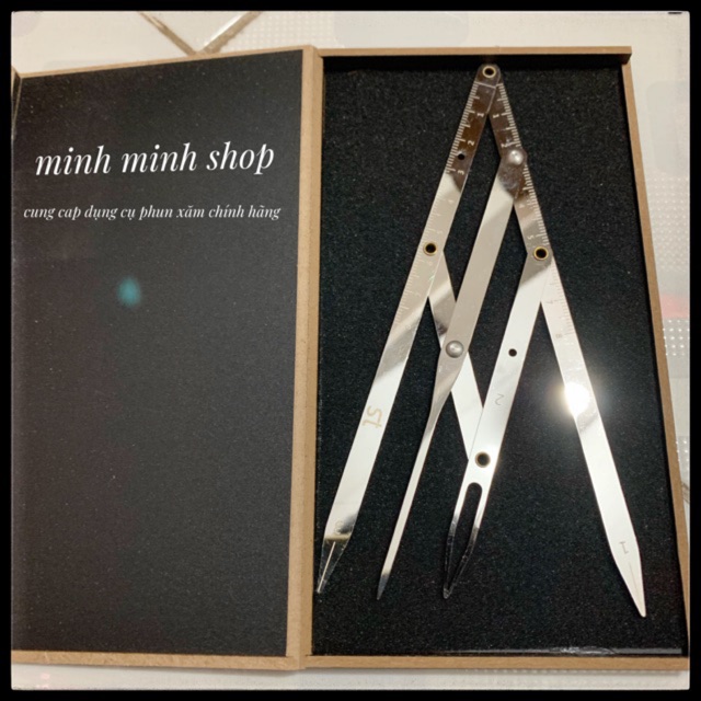 Thước tỉ lệ vàng hộp gỗ /minh minh shop