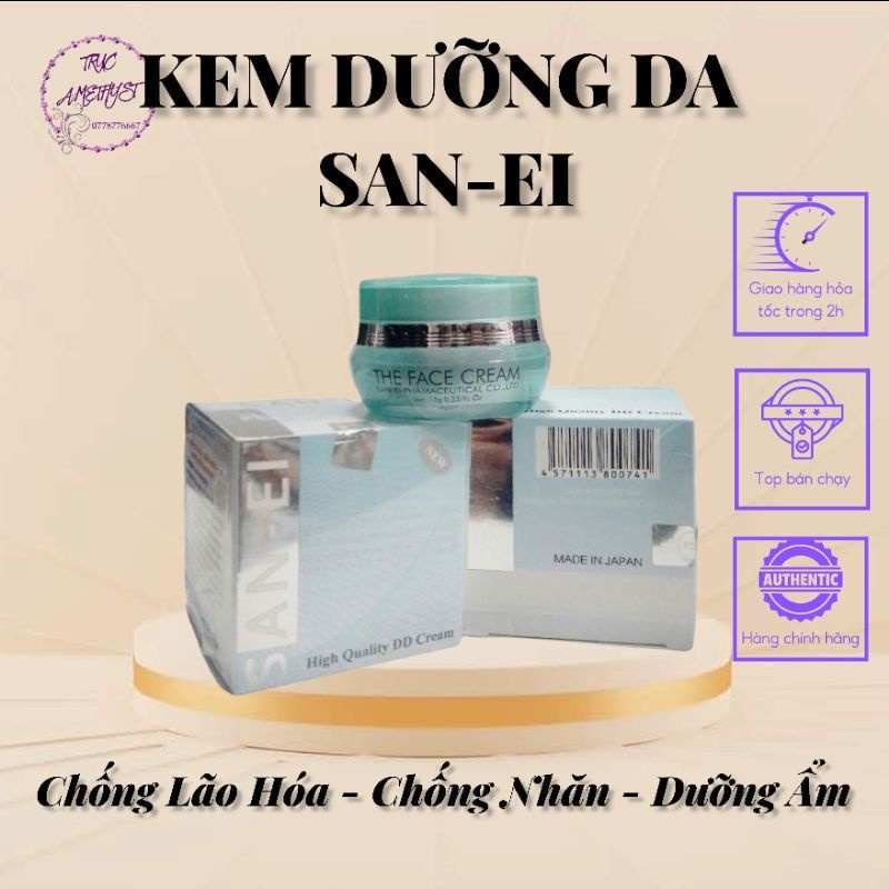 KEM DƯỠNG TRẮNG DA NGĂN LÃO HÓA NHĂN DA DƯỠNG ẨM SAN-EI