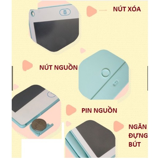 BẢNG VIẾT TỰ XÓA , BẢNG ĐIỆN TỬ THÔNG MINH, BẢNG VẼ ĐIỆN TỬ LCD 9inch hình vật