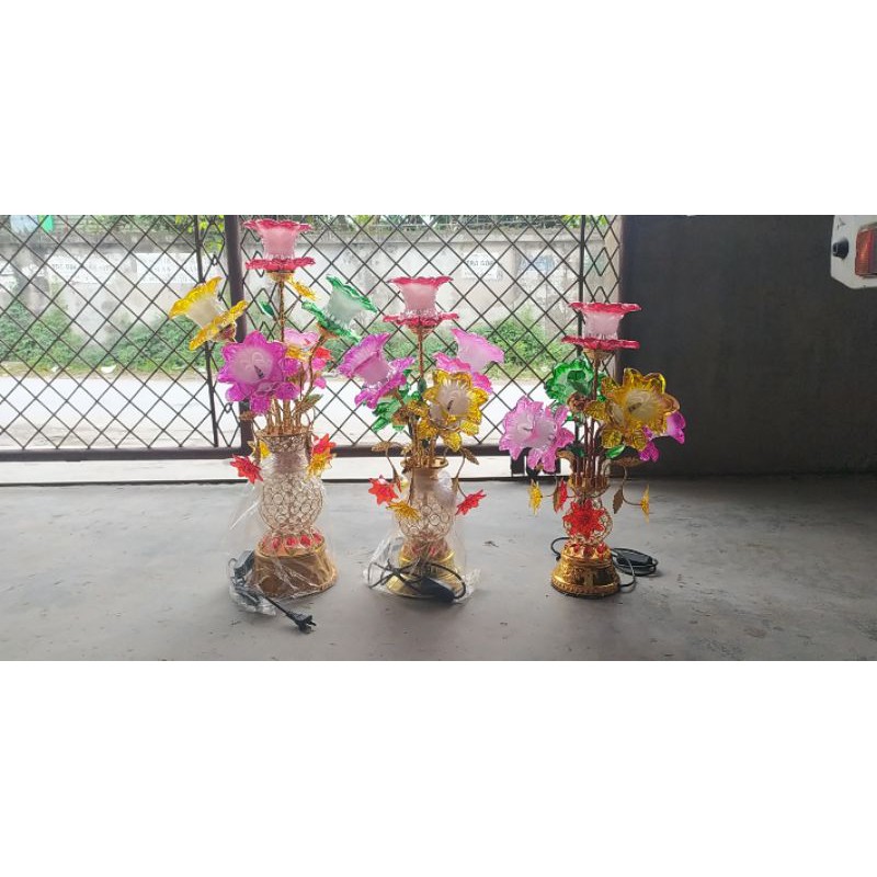 Đèn thờ lục bình 5 bông hoa sao