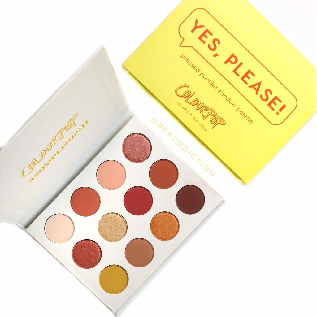 (Ảnh thật) Bảng mắt Colourpop Yes Please | BigBuy360 - bigbuy360.vn