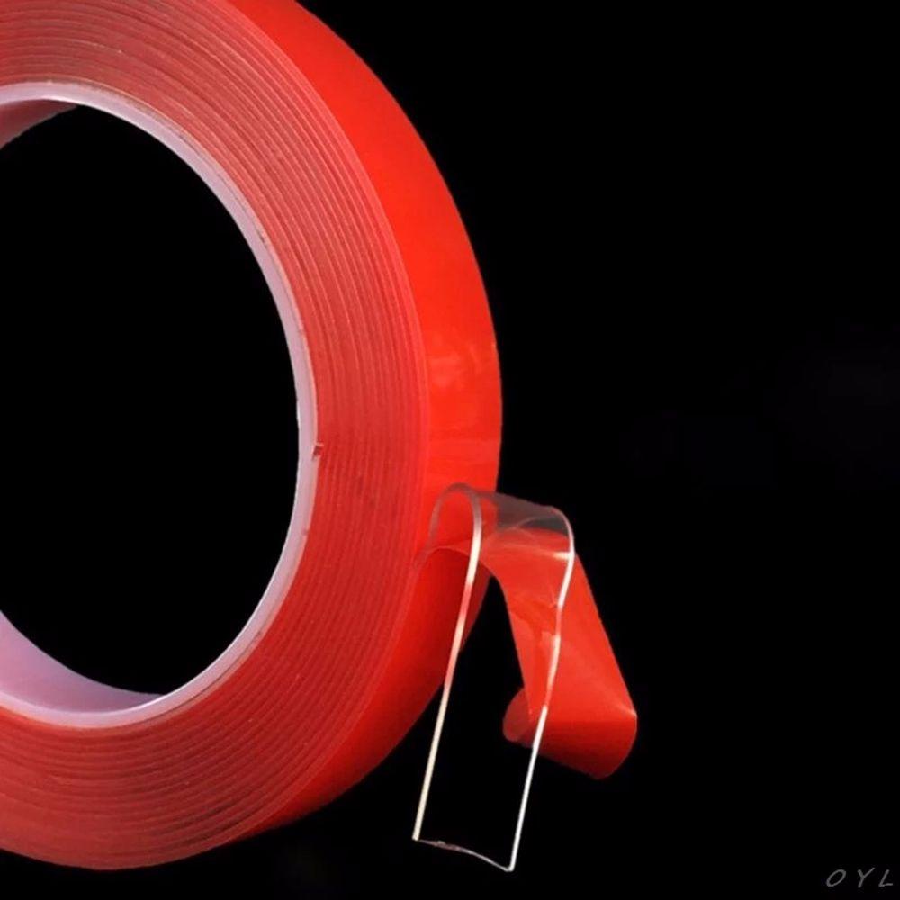 Băng Keo Nano Trong Suốt Hai Mặt Không Để Lại Dấu Vết Chống Thấm Nước Trang Trí Xe Hơi