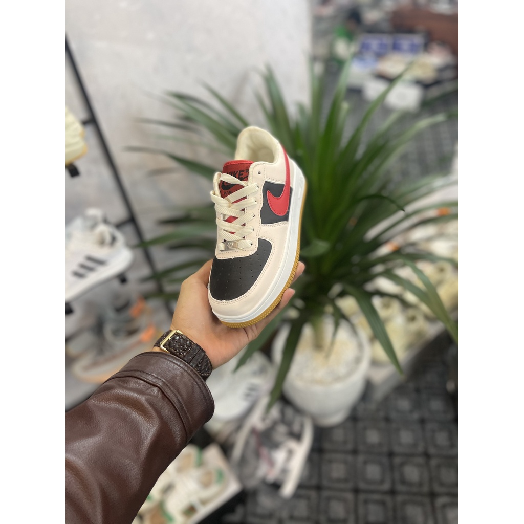 [Full box] giày AF1 Gucci trắng đen đỏ  mới 11 | BigBuy360 - bigbuy360.vn
