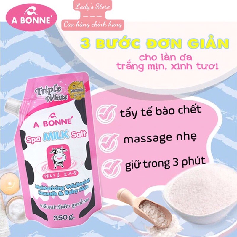 Muối bò 🐄 Tẩy tế bào chết A BONNE’ ABONNE Thái Lan