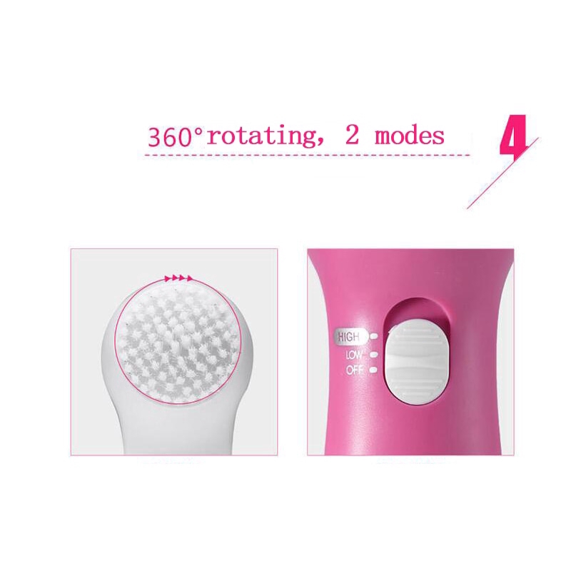 Máy Rửa Mặt Đa Năng 5 Trong 1