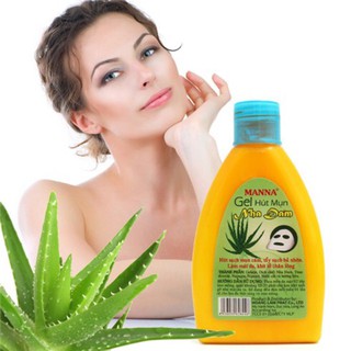 Gel hút mụn nha đam Manna 200g