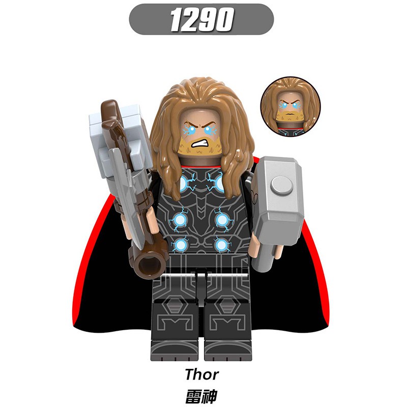 Mô hình lắp ráp nhân vật siêu anh hùng mavel Avengers X2061 độc đáo cho bé