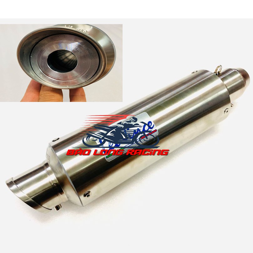 Lon Leo Bạc siêu đẹp tặng kèm tiêu Tiện CNC cao cấp