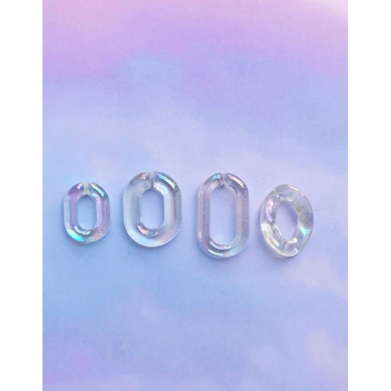 Mắt xích ánh hologram hình ovan và dạng xoắn
