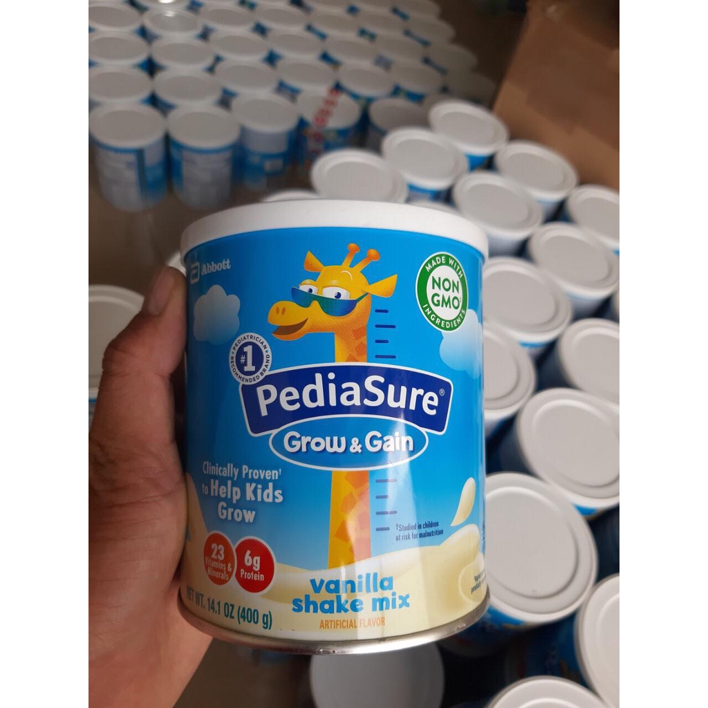 Sữa Pediasure Grow & Gain 400g hương chocolate của Mỹ