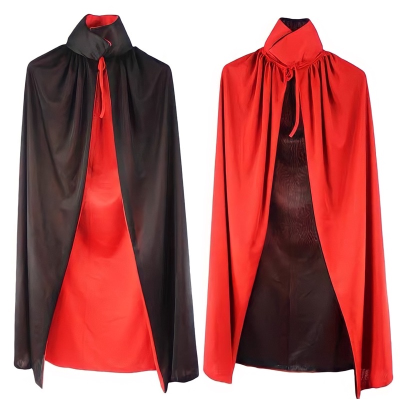 Bộ Áo Choàng Và Mũ Phù Thủy, Hai Lớp Hóa Trang Halloween,Trang Phục Ảo Thuật | BigBuy360 - bigbuy360.vn