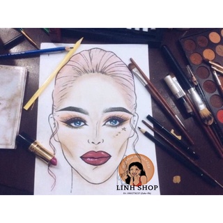 Giấy vẽ Face Chart 49 Tấm
