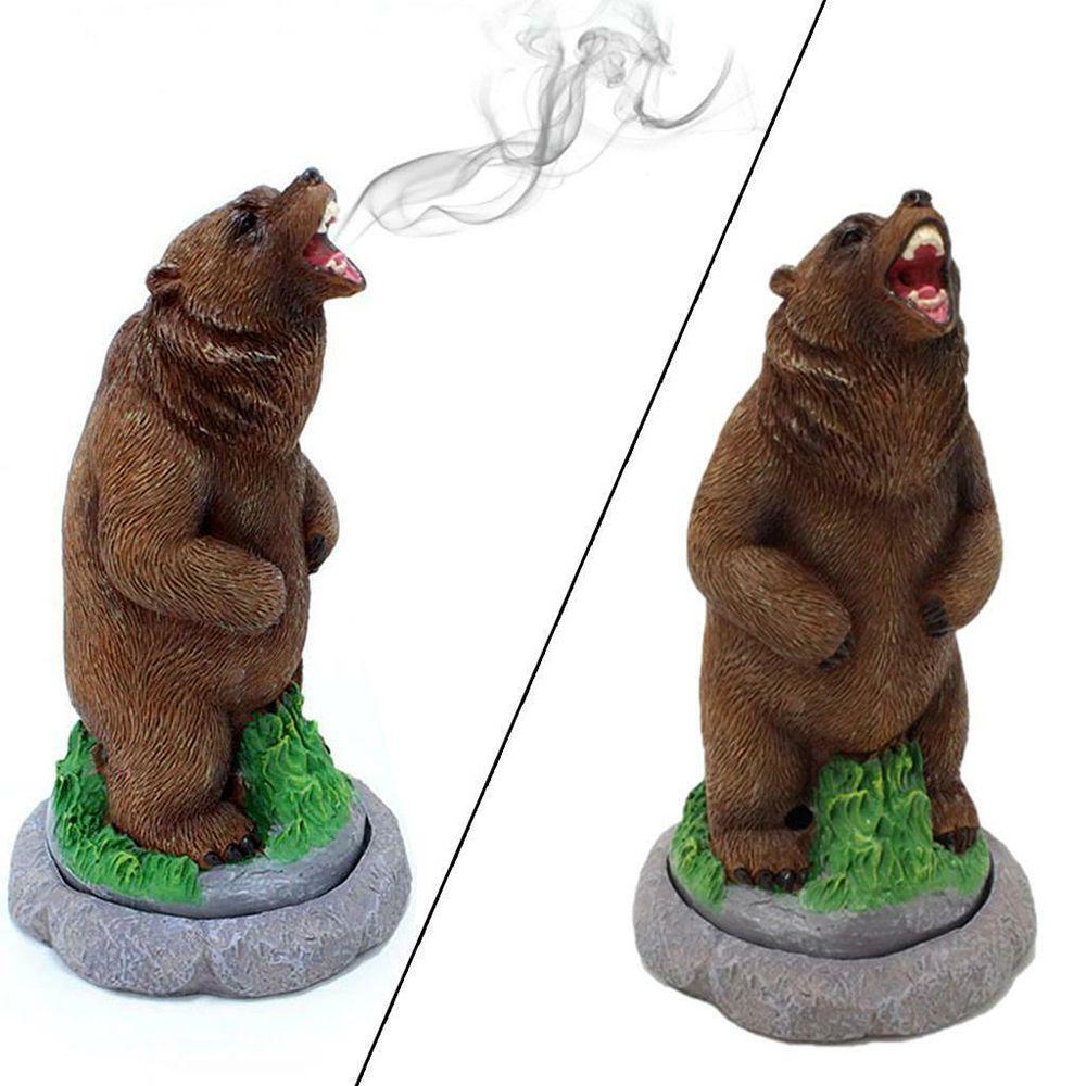 Đế Đốt Trầm Hương Bằng Resin Hình Gấu Độc Đáo