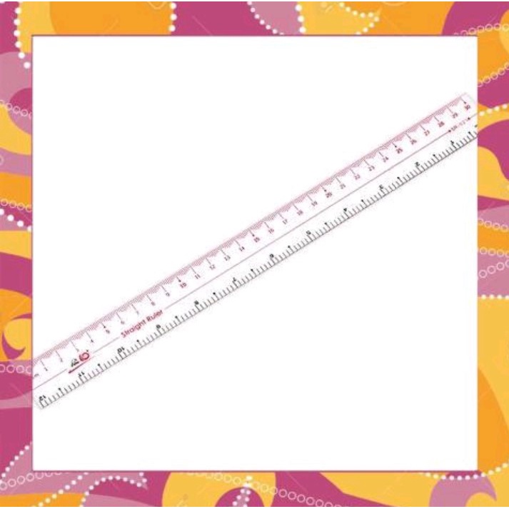 Thước thẳng pvc 20 cm