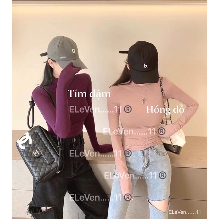 ( Ảnh thật ) A1034 Áo body cổ lọ len tăm | BigBuy360 - bigbuy360.vn