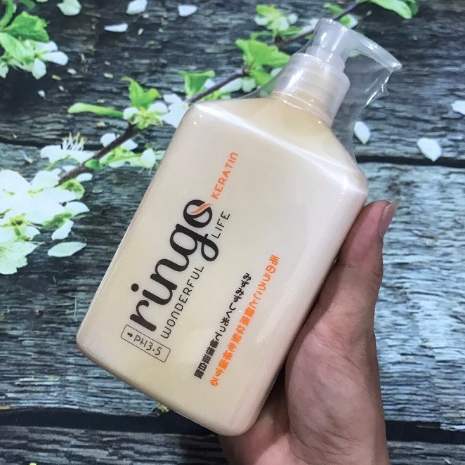 Kem phục hồi tóc Ringo keratin 550ml