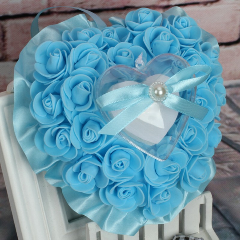 Hộp nhẫn gối để nhẫn cưới