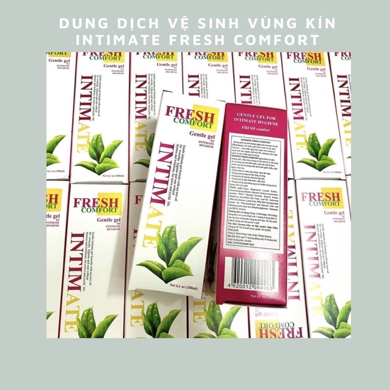 ✅ DUNG DỊCH VỆ SINH INTIMATE FRESH COMFORT 180ml