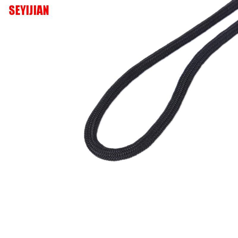 Set 5 Dây Đeo Cổ Tay Bằng Nylon Màu Đen Chuyên Dụng Cho Máy Ảnh / Điện Thoại / Ipod Usb Mp3