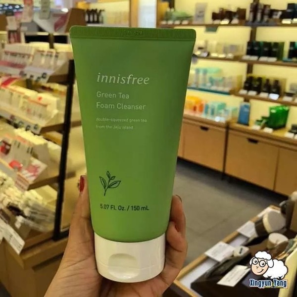 Sữa rửa mặt trà xanh Innisfree Green Tea Foam Cleanser 150ml