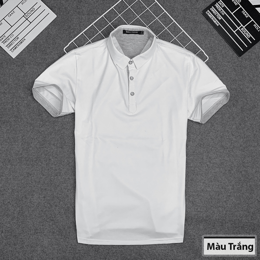 Áo polo nam TINOFUN Áo thun nam ngắn tay nam MK S chất vải cotton co giãn đẹp phong cách cho mùa hè