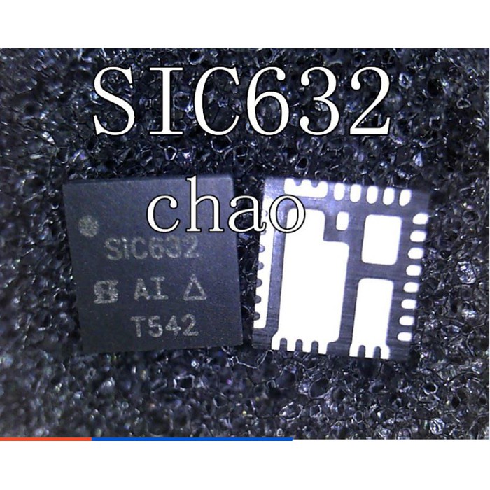 IC nguồn trên mainboard vga SiC632 632