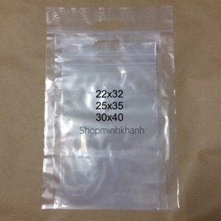 100g Túi zip có tay cầm đựng quần áo/ mỹ phẩm