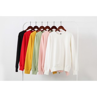 Áo sweater - áo thun tay nam nữ tay dài unisex op9