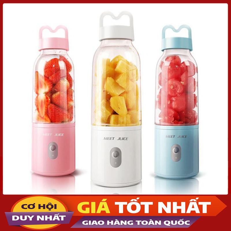 Máy Xay Sinh Tố Cầm Tay Meet Juice Siêu Phẩm Mùa Hè -Violet_Store