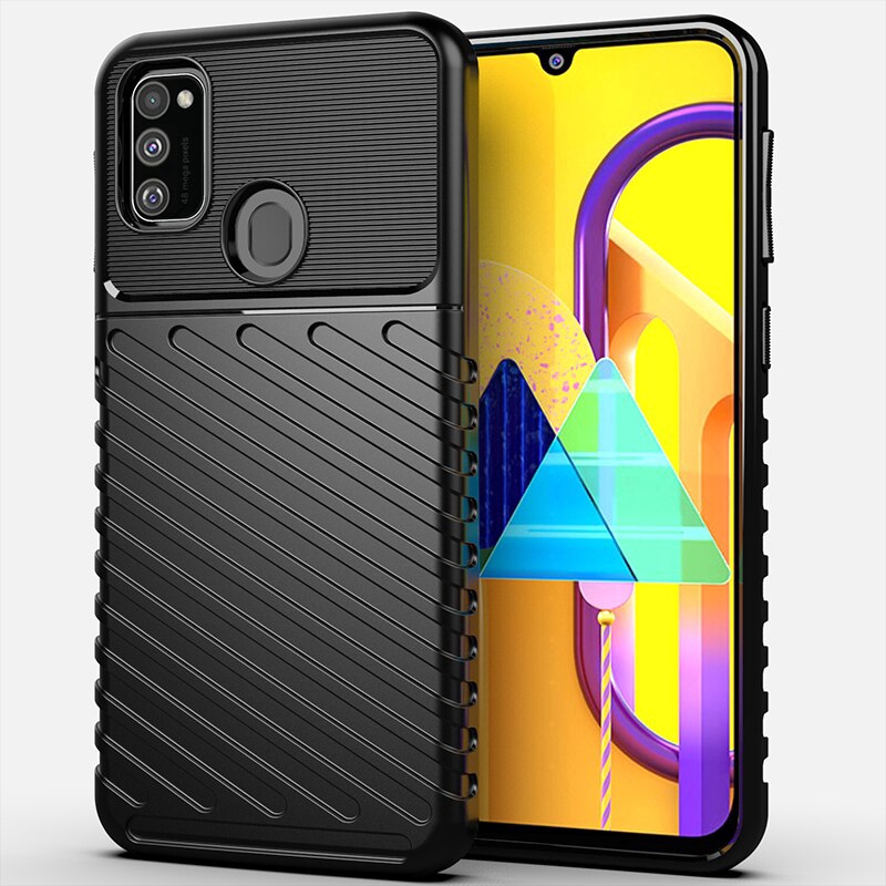 Ốp điện thoại cao su silicone mềm chống sốc cho Samsung Galaxy M30s