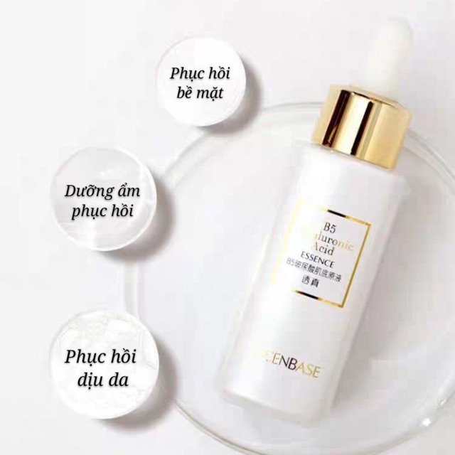 Serum B5 cấp ẩm phục hồi da Lucenbase 30ml