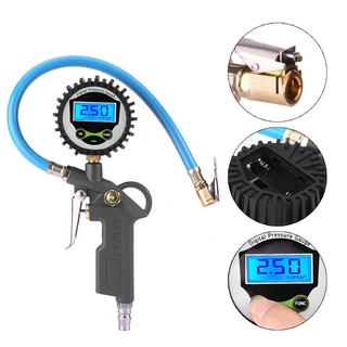 Đầu bơm lốp ô tô có màn hiển thị đo áp suất lốp lcd