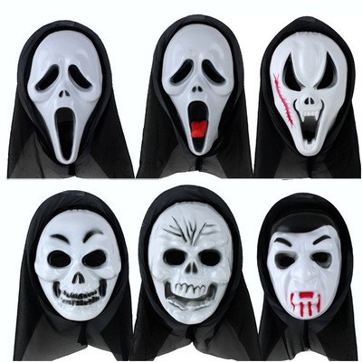 (hàng về)Mặt nạ phù thủy nốt ruồi- Mặt nạ halloween Scream Sát nhân giấu mặt-Mặt nạ ghost team