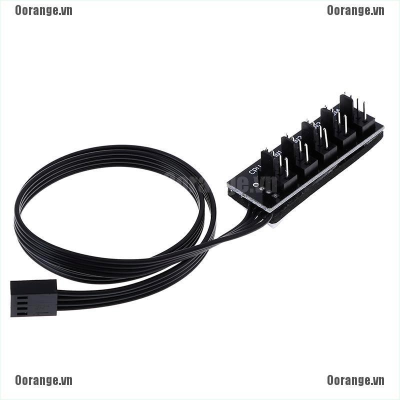 Cành Chia Cáp Nguồn 40cm 1 Sang 5 4-Pin TX4 PWM CPU