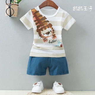 Bộ nhí cotton tre