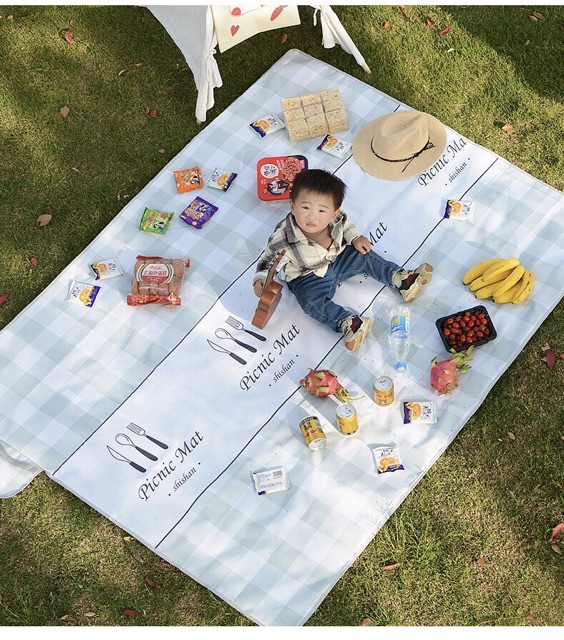 [CHỐNG THẤM GẬP GỌN] Thảm Picnic Chống Thấm Gập Gọn Tiện Lợi