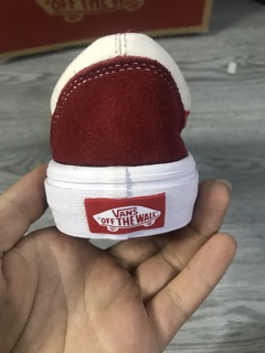 | Ảnh Thật | Giày Thể Thao Viền Đỏ (Rep)