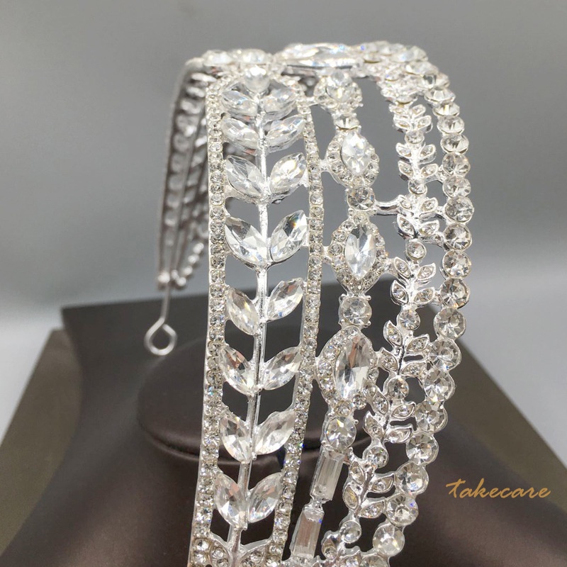 Băng Đô Vương Miện Xinh Xắn Cho Cô Dâu