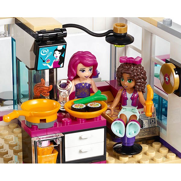 Lego Friends Lepin 01046/BELA 10489/TENMA 3013/SX3008. 760pcs. Bộ Lego Xếp Hình Biệt thự friend của Olivia, Mia, Emma