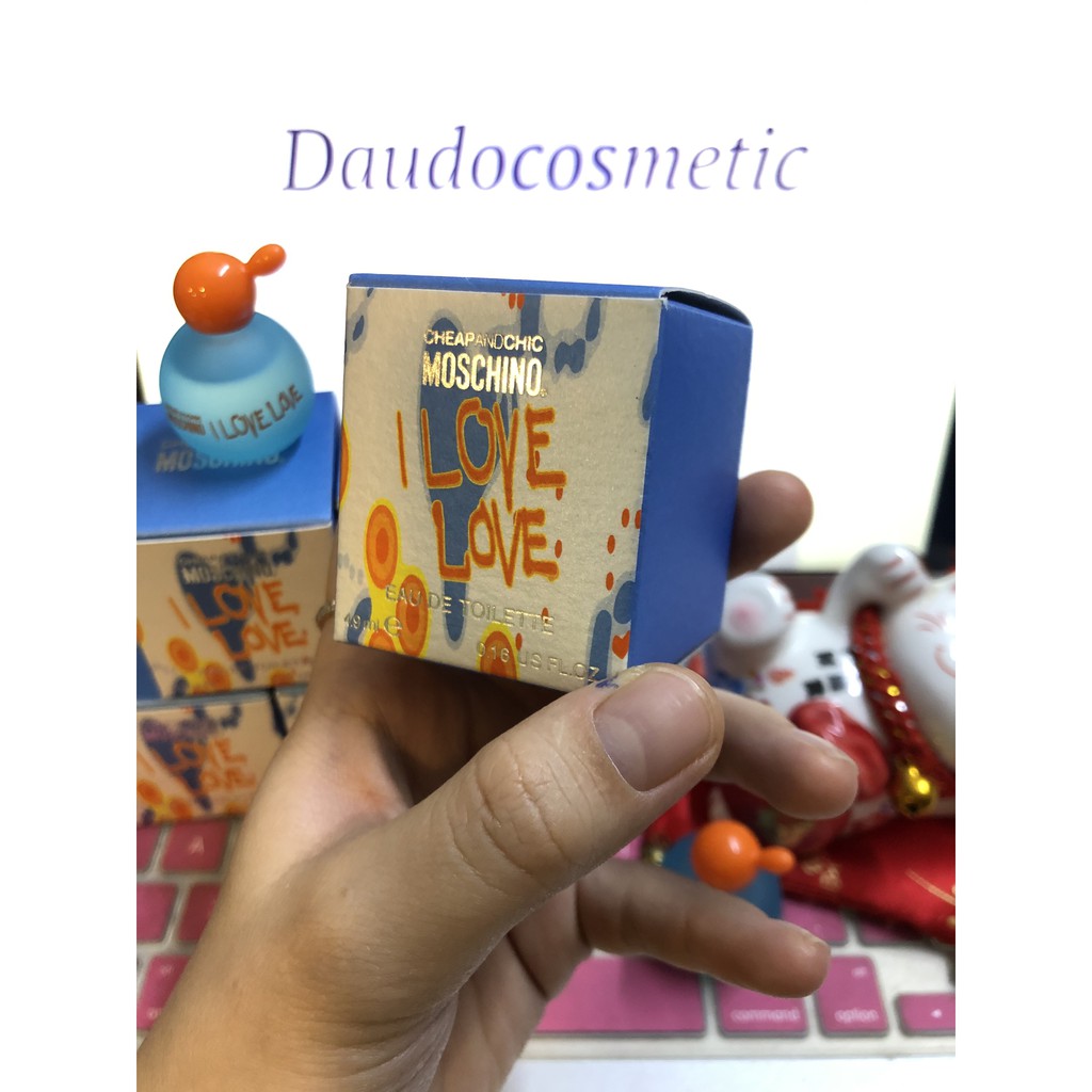 [ mini ] Nước hoa Moschino Cheap & Chic I Love Love 4.9ml | BigBuy360 - bigbuy360.vn