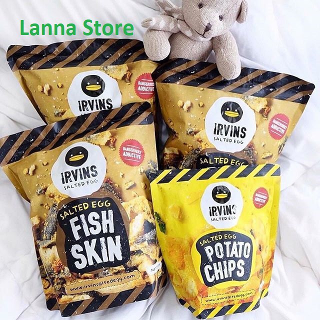 [Mã GROSALE2703 giảm 8% đơn 250K] [SIÊU NGON] Khoai tây / da cá lắc trứng muối IRVINS - Singapore | BigBuy360 - bigbuy360.vn