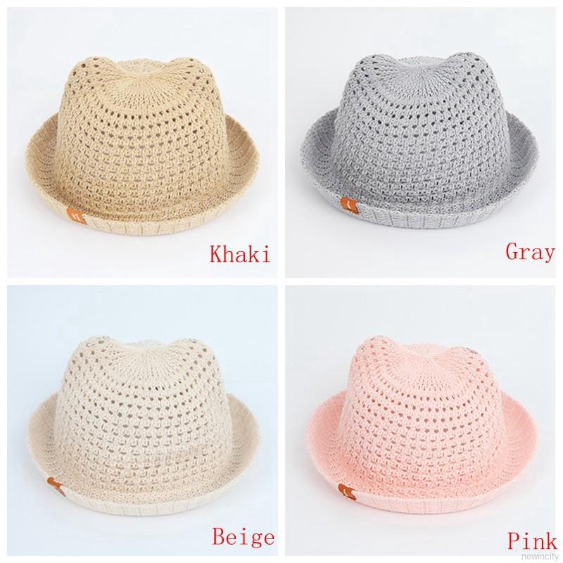 Nón cối thiết kế hợp thời trang cho bé