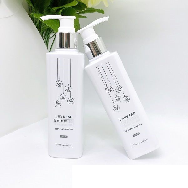 DƯỠNG THỂ LUVSTAR IN SHOWER WHITE AGAIN BODY TONE-UP LOTION