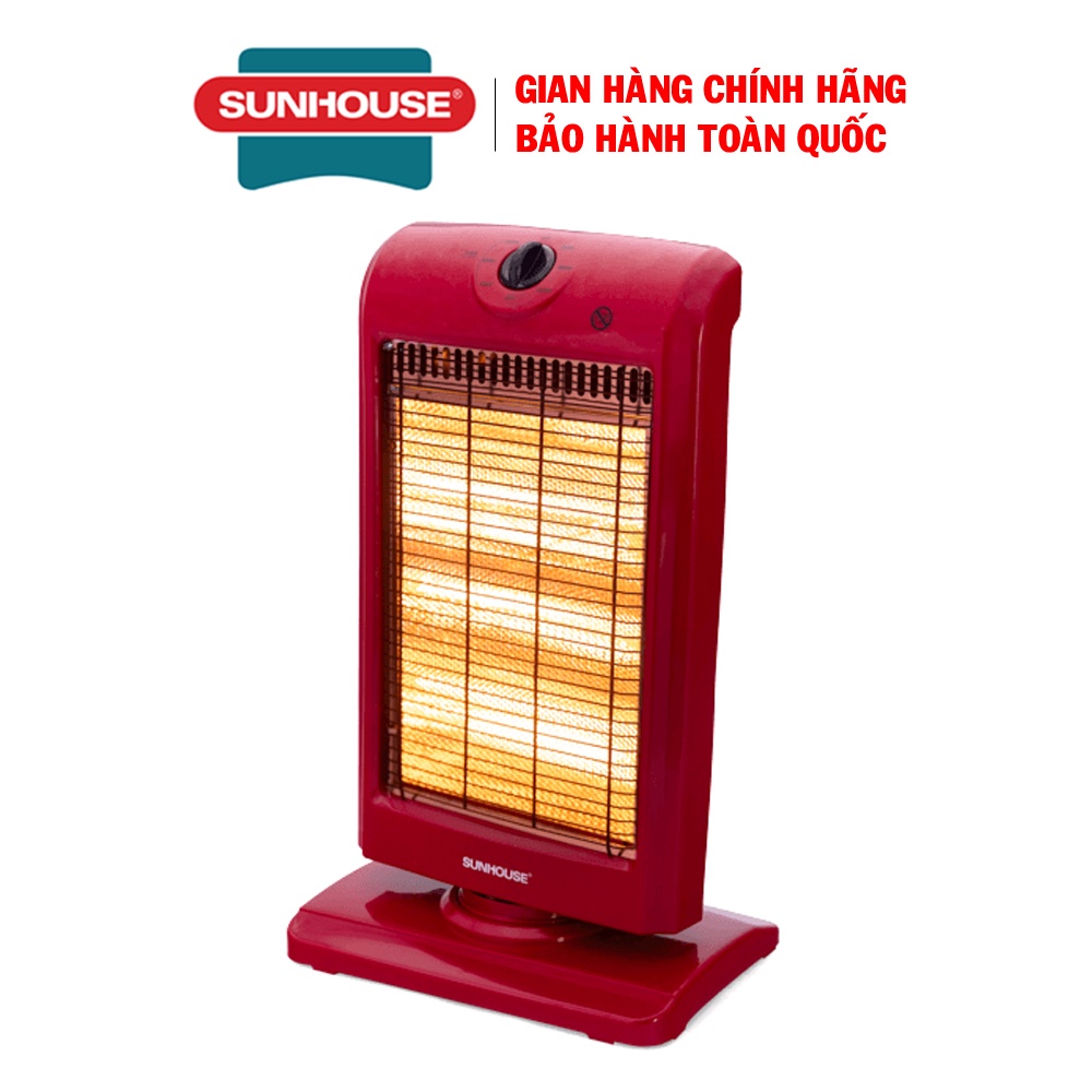 Đèn sưởi điện 3 bóng halogen Sunhouse SHD7016 - Đèn sưởi 3 bóng - Bảo hành 12 tháng