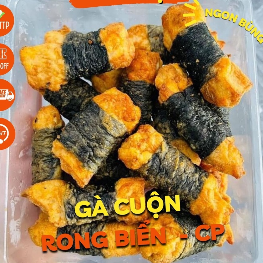 Gà cuộn rong biển CP túi 300gr
