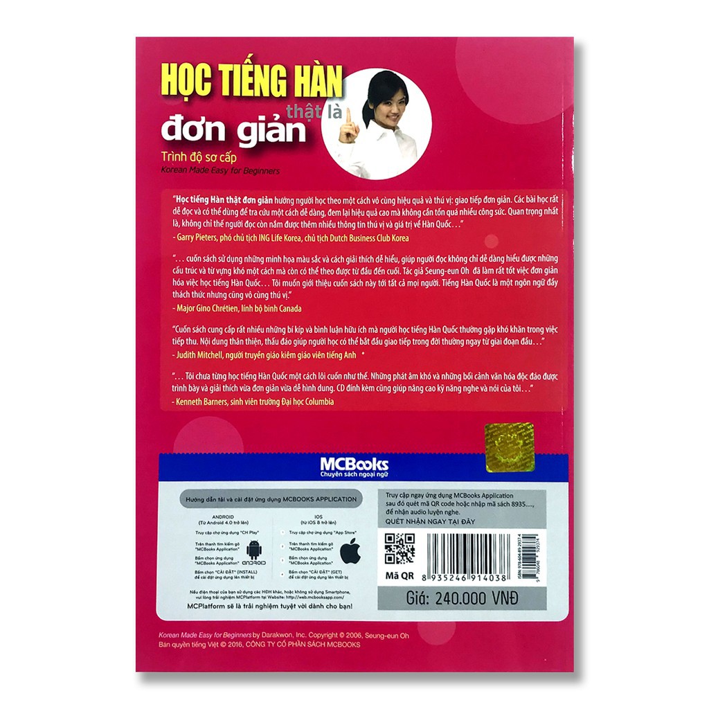 Sách - Combo Học tiếng Hàn thật là đơn giản trình độ sơ cấp + Học tiếng Hàn thật là đơn giản trình độ trung cấp